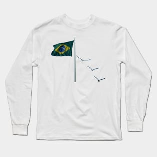 Winds of Brazil - white Long Sleeve T-Shirt